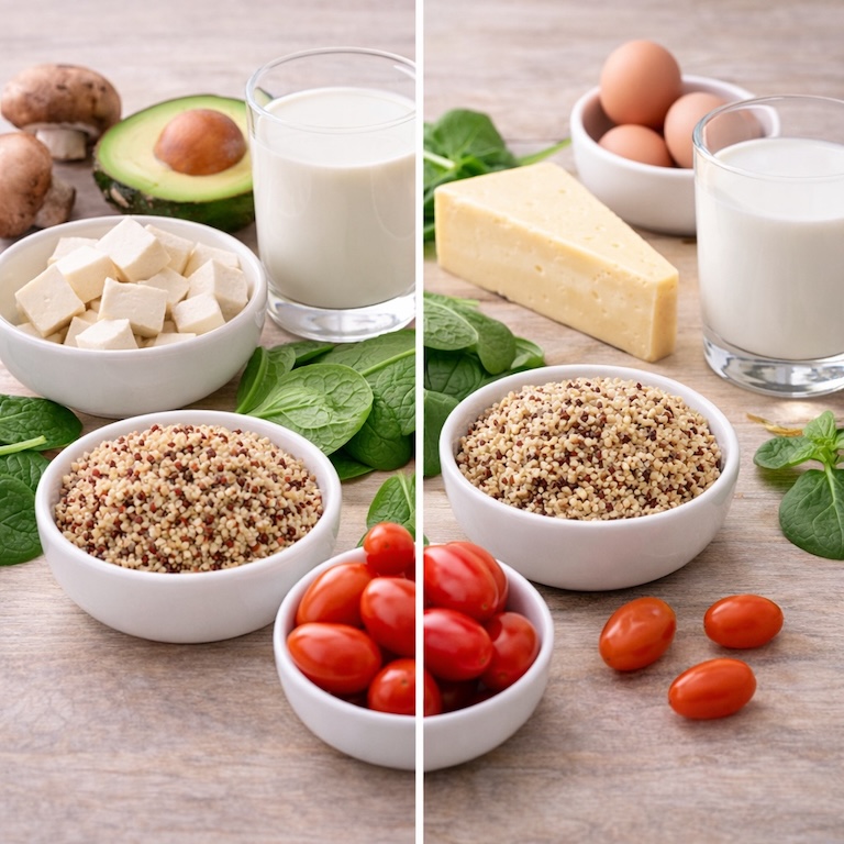 Vegan vs vegetarian differences